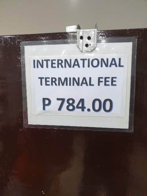 필리핀 공항세 - 보라카이, 마닐라, 클락, 세부, 보홀, 팔라완 공항이용료