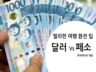 필리핀 여행 환전 꿀팁! 한국 vs 필리핀 환전 비교 분석 (2025년 1월 기준)