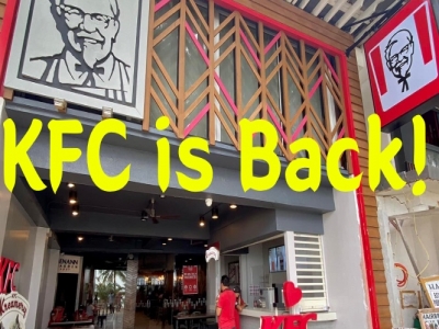 보라카이 KFC 재오픈 4월 6일!